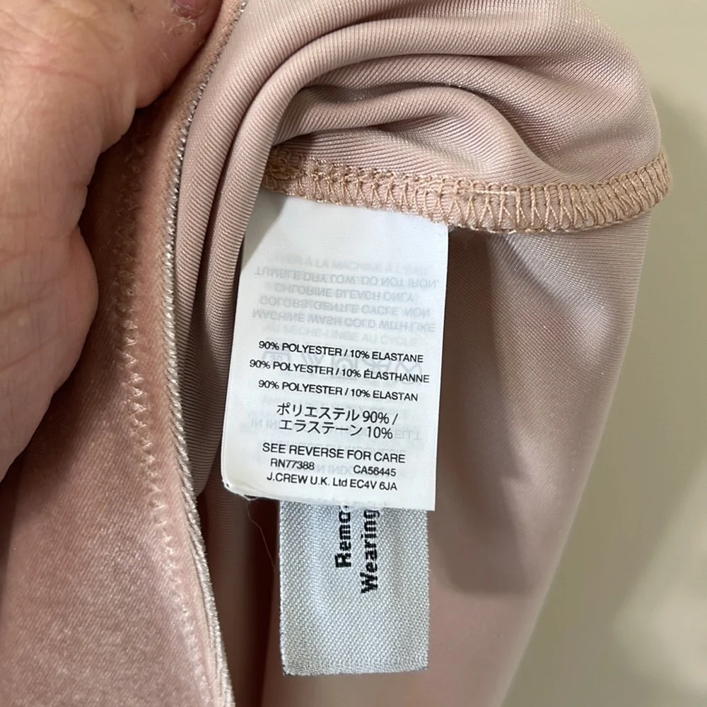 Madewell Velvet Racerback Bodysuit Size Large - Picture 13 of 13